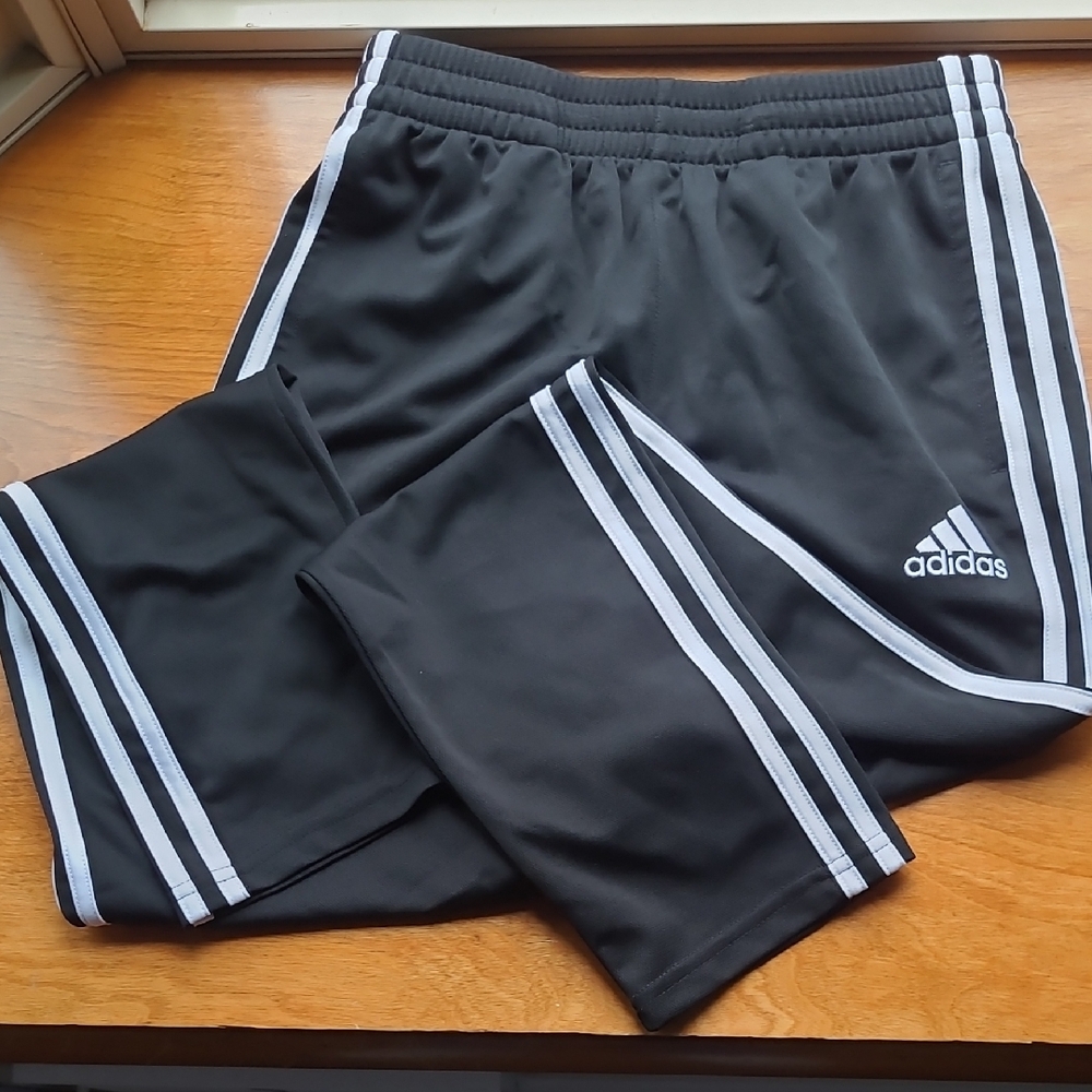 Adidas Kids Black Track Pants